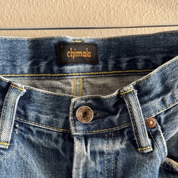 Women's Chimala Blue Cropped Jeans 28 - Picture 2 of 6